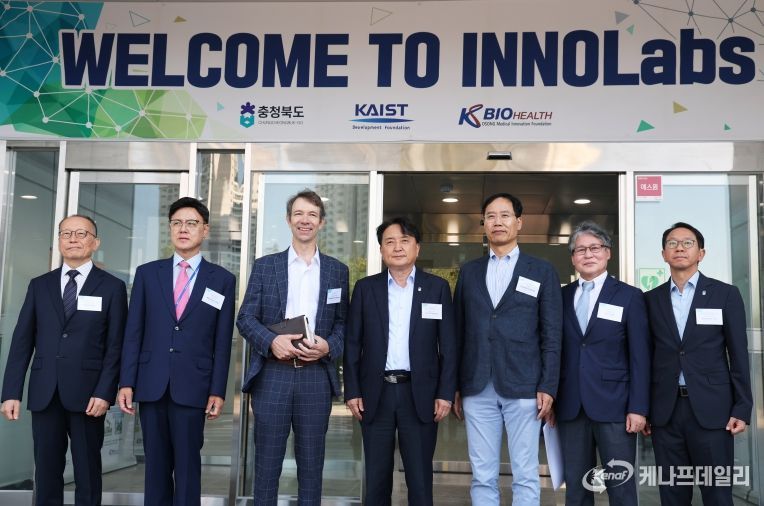 바이오랩스 대표 요하네스 오송 투어(오송첨단의료산업진흥재단 도지사)