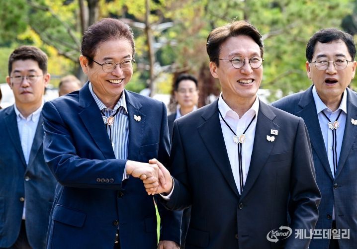 김민석 총리 APEC 현장 점검 방문