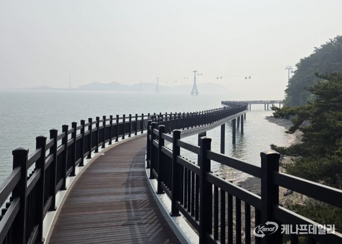 화성특례시 전곡항 지질탐방로 모습