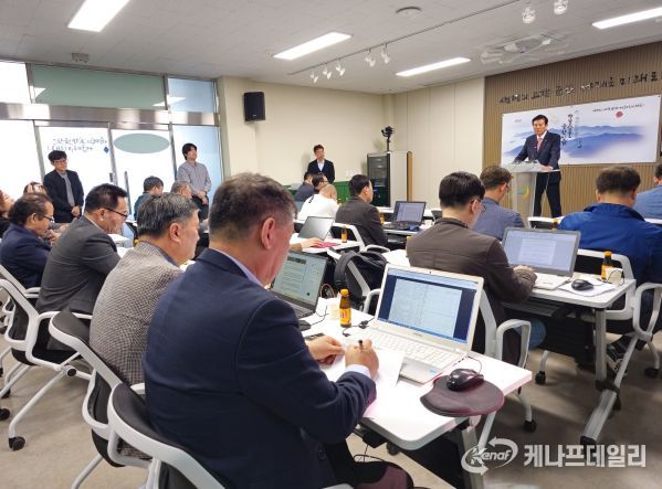 기자회견-박범인 금산군수, 미국 동서부 동시공략 유통망 구축 방문 등 결과 전해