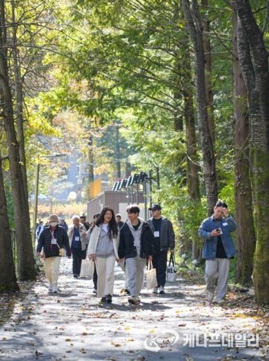 청주시, 옥화구곡 관광길 활성화 힐링투어 성료