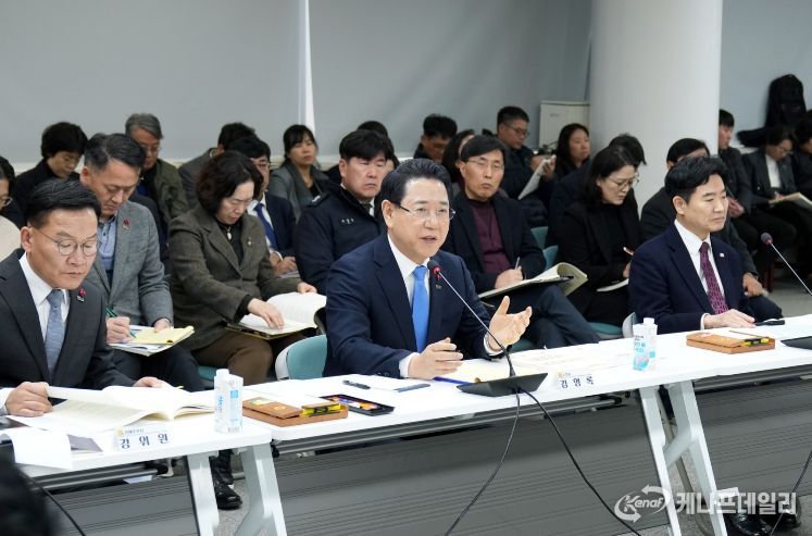 광주·전남 행정통합 전남도의회-집행부 간담회